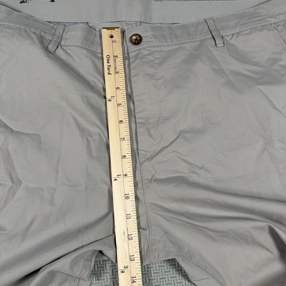 Faherty Reserve Movement Pant Mens 40x32 Fit 42 Gray Stretch Chino Casual Pants - Picture 12 of 13